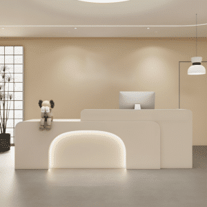 Minimalist Retail Reception Desk, Hotel - Maoters