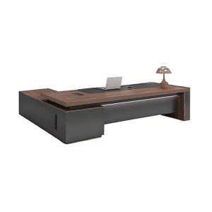 Desk with LED Strip Lighting for Executives - L71"x W63"x H31"Desk