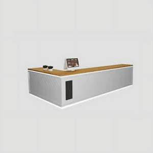 Simple Milk Tea Coffee Bar Baking Counter