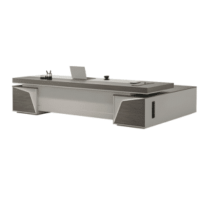 Elegant Modern Office Desk Executive Desk - Maoters - L94" x W63" x H30" Left type