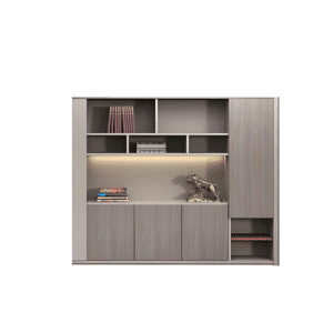 Boss Desk Simple corner Desk - L94"xW17"xH79"File Cabinet