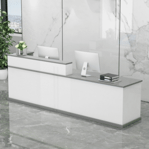 Elegant Company Reception Desk - Maoters