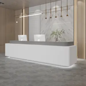 Baked Paint Reception Counter - Maoters