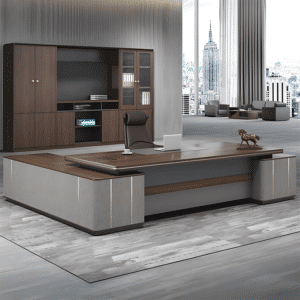 Creative Boss Desk - Luxury Office Desk Modern Design - L87" x W63" x H30"