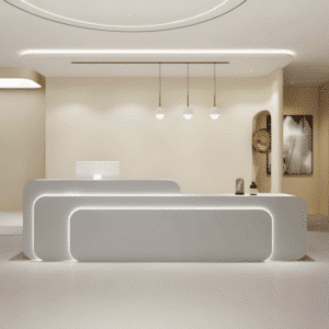 Customized Elegance: Leading Stainless Steel Desk