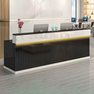 Modern Light Luxury Reception Desk - Maoters