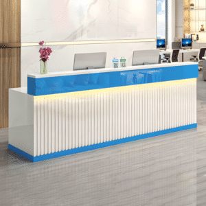 Modern Light Luxury Reception Desk - Maoters