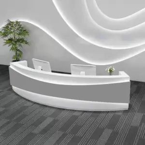 Modern Minimalist Stainless Steel Light Luxury Desk - L63" x W24" x H39", White + Gray