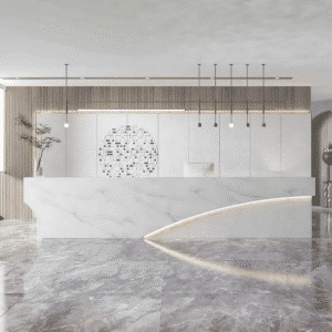 Modern & Simple Company Front Desk - Maoters