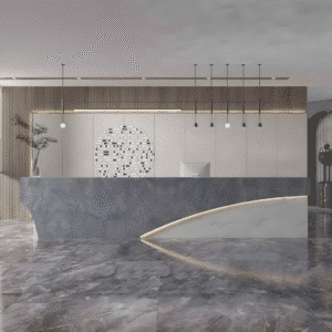 Modern & Simple Company Front Desk - Maoters