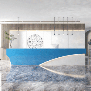Modern & Simple Company Front Desk - Maoters