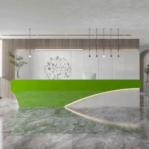 Modern & Simple Company Front Desk - Maoters