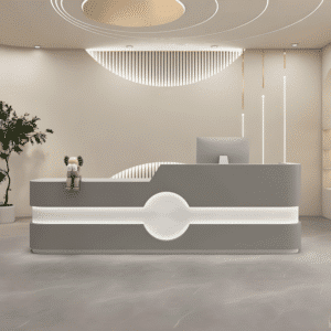 Simple Modern Creative Reception Desk