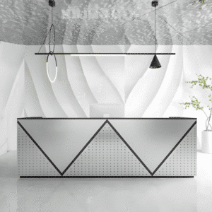 Simple Modern Light Luxury Reception Desk