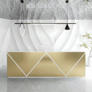 Simple Modern Light Luxury Reception Desk