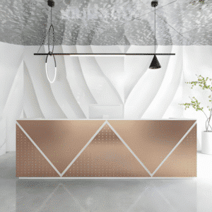 Simple Modern Light Luxury Reception Desk