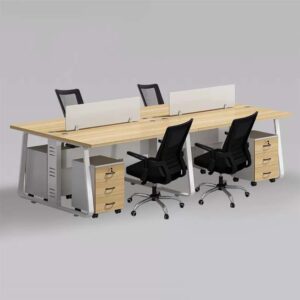 Fully Upgraded Flexible Combo Two Person Desk - Maoters - Maoters