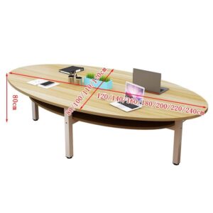 Minimalist Design Oval Conference Table - Maoters - Maoters
