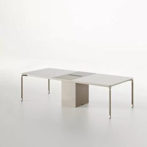 Modern Luxury White Conference Table - Maoters