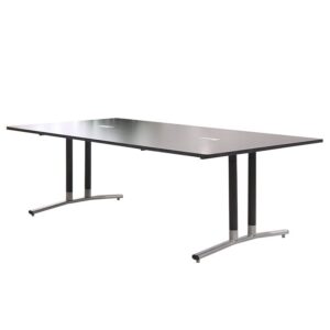 Modern Minimalist Rounded Conference Table - Maoters