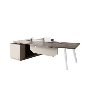 Modern Simple Plank Boss Desk - Office Table - Maoters
