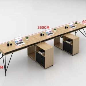 Simple Staff Desk, Free Combination - Steel Legs - Maoters