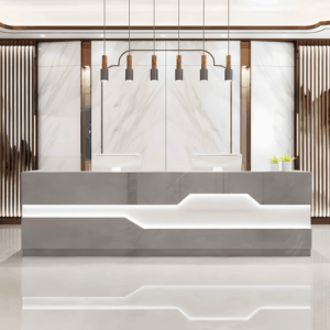 Modern Reception Desk - Office Cashier Counter