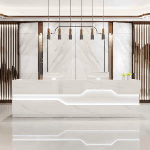 Modern Reception Desk - Office Cashier Counter