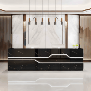 Modern Reception Desk - Office Cashier Counter
