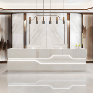 Modern Reception Desk - Office Cashier Counter