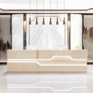 Modern Reception Desk - Office Cashier Counter