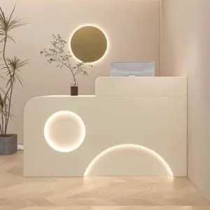 Lacquer Boutique Counter - Small Shop & Salon Reception Desk