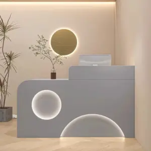 Lacquer Boutique Counter - Small Shop & Salon Reception Desk