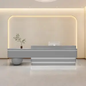 Modern Lacquer Reception Desk - Hotel & Boutique Counter
