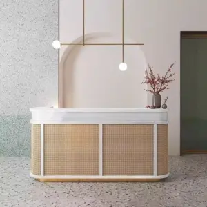 Boutique Inn Reception Desk - Tea House & Wellness Spa Counter