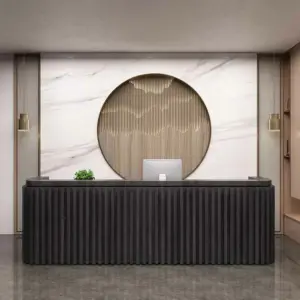Minimalist Reception Desk - Salon & Office Counter