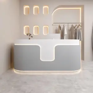 Small Boutique Counters - Modern Clothing Store Cash Desk