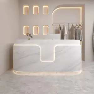 Small Boutique Counters - Modern Clothing Store Cash Desk