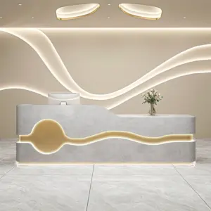 Modern & Luxurious Reception Desks for Beauty Salons and Aesthetic Clinics