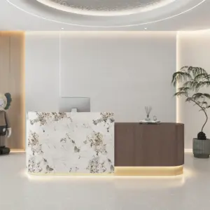 Curved Reception Desks for Beauty Salons & Spas