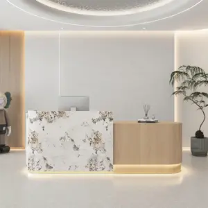 Curved Reception Desks for Beauty Salons & Spas